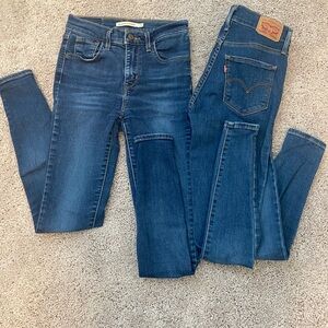 SOLD OUT

Levi’s 720 High Rise Super Skinny Jeans 
24x27 9 1/2” Rise.